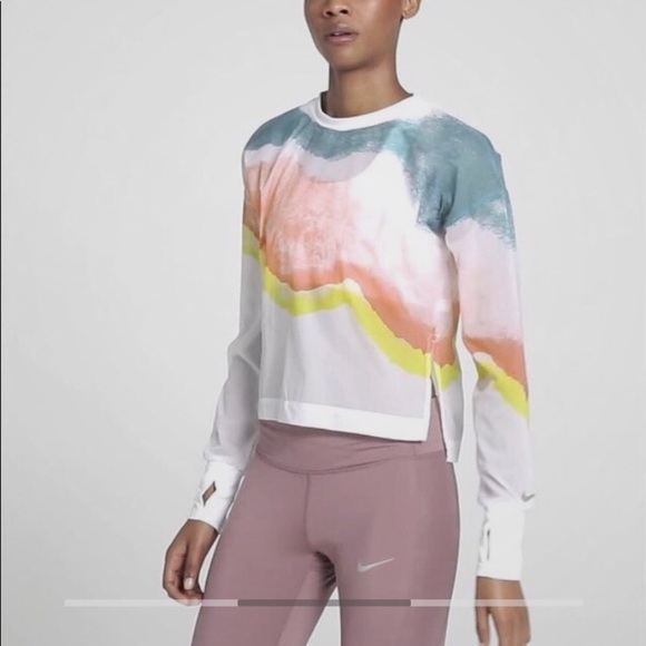 Nike Tops - Nike Repel Lou Printed Popover Jacket NWT